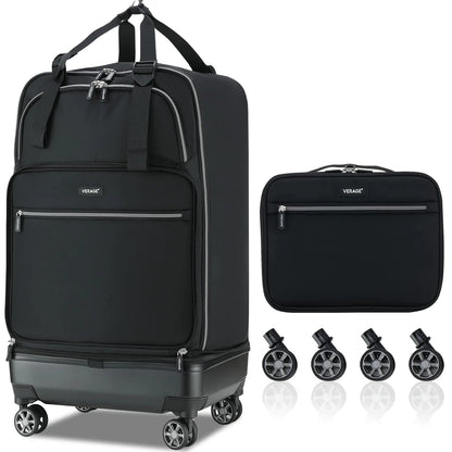 FoldMax Pro 2-in-1 Expandable Travel Luggage