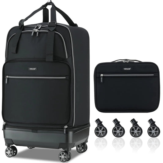 FoldMax Pro 2-in-1 Expandable Travel Luggage