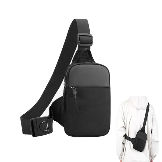 SwiftCarry Dual-Pocket Crossbody Bag